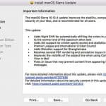 Hướng dẫn cập nhật phần mềm Macbook